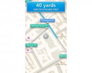 iPhone 5 Maps route