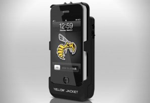 Yellow jacket iphone case