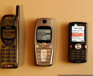 Cell phone evolution - from nokia brick to sony-ericsson w810i - _MG_6192