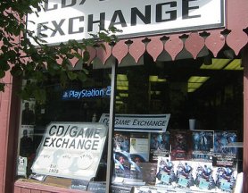 Former CD/Game Exchange (The Record Exchange), Cleveland Heights, Ohio