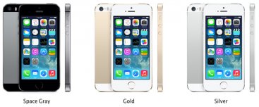 IPhone 5s colors