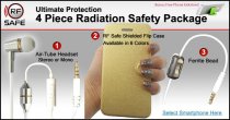 3 piece rf safe cell phone radiation safety package