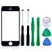 Black Touch Screen Front Glass Lens Replacement For Apple iPhone 5 5S +Free TOOL