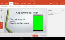 powerpoint android notes