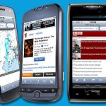 Mobile phone information sites